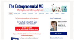 Desktop Screenshot of entrepreneurialmd.com